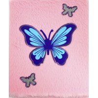 Блокнот дит. А5 80арк. кліт., хутряний №110060/21-1/Leader/(1)(120)