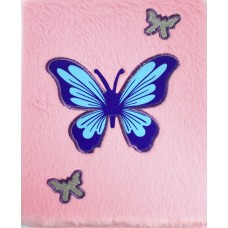 Блокнот дит. А5 80арк. кліт., хутряний №110060/21-1/Leader/(1)(120)