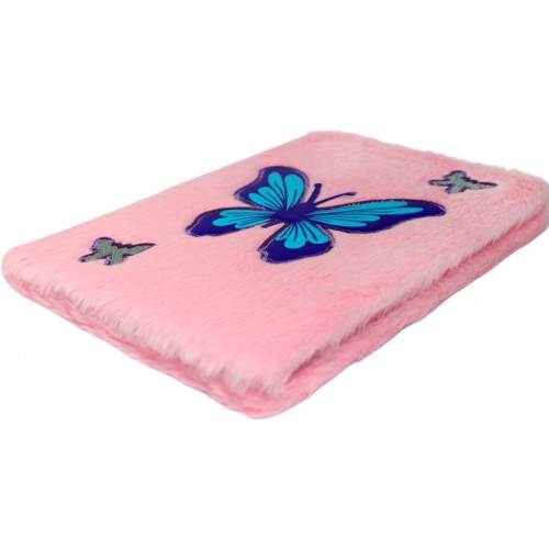 Блокнот дит. А5 80арк. кліт., хутряний №110060/21-1/Leader/(1)(120)