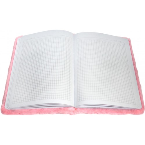 Блокнот дит. А5 80арк. кліт., хутряний №110060/21-1/Leader/(1)(120)