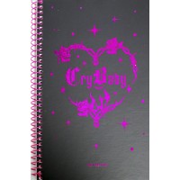 Блокнот пруж. А5 80арк. кліт. карт. "Student" ПК,тиснення№A5-SC-080-6127K/Школярик/(6)(84)