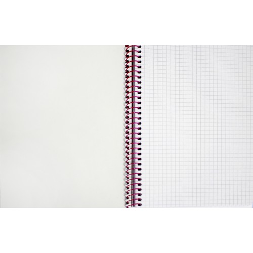 Блокнот пруж. А5 80арк. кліт. карт. "Student" ПК,тиснення№A5-SC-080-6127K/Школярик/(6)(84)