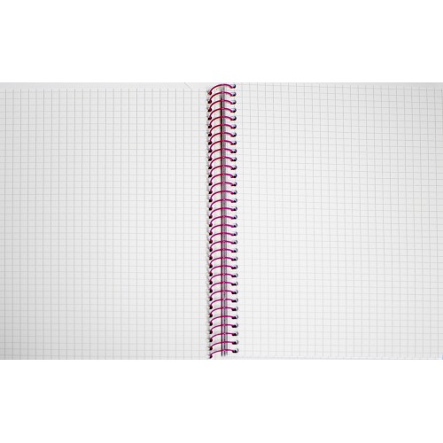 Блокнот пруж. А5 80арк. кліт. карт. "Student" ПК,тиснення№A5-SC-080-6127K/Школярик/(6)(84)