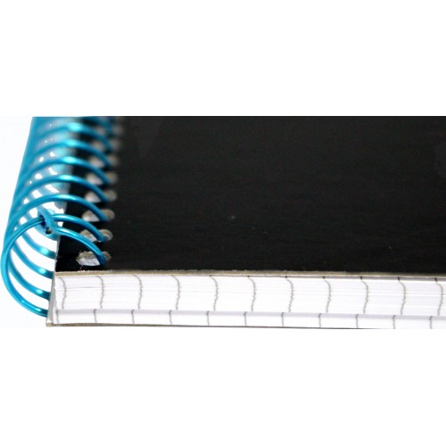 Блокнот пруж. А5 80арк. кліт. карт. "Student" ПК,тиснення№A5-SC-080-6128K/Школярик/(6)(84)