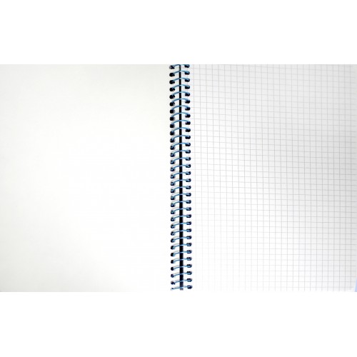 Блокнот пруж. А5 80арк. кліт. карт. "Student" ПК,тиснення№A5-SC-080-6128K/Школярик/(6)(84)