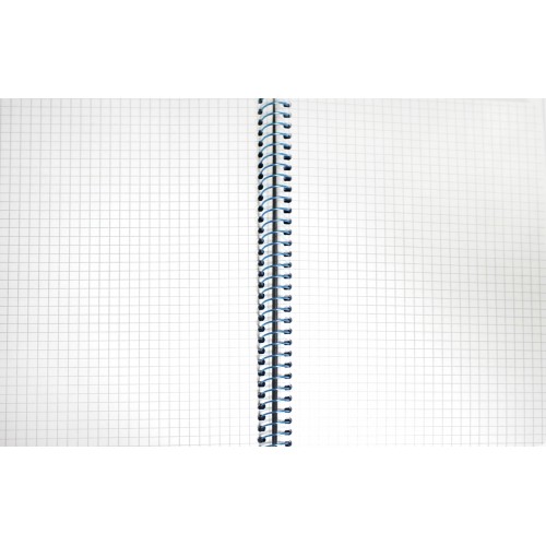 Блокнот пруж. А5 80арк. кліт. карт. "Student" ПК,тиснення№A5-SC-080-6128K/Школярик/(6)(84)