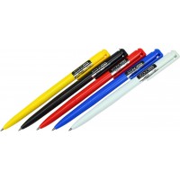 Ручка авт. кульк. "Economix" №E10217-99 Page 0,5мм синя,корпус асорті(50)(1000)