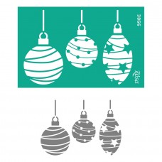 Трафарет багаторазовий самоклеючий "Rosa Talent" Новий рік 13х20см №3066/GPT500831780