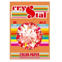 Папір кольор. А4 80г/м паст. Crystal Color Paper Saffron 240 (помаранчевий)(100)(2500)