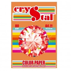 Папір кольор. А4 80г/м паст. Crystal Color Paper Saffron 240 (помаранчевий)(100)(2500)