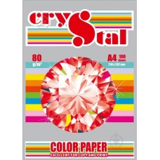 Папір кольор. А4 80г/м інт. Crystal Color Paper Platinum 272 (сірий)(100)(2500)
