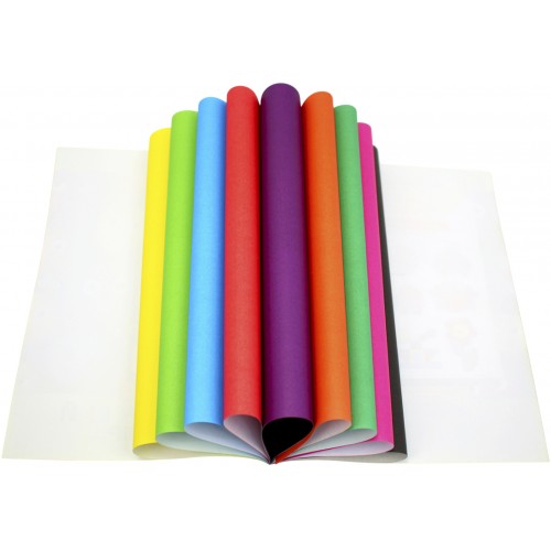 Папір кольор. В5 10арк. №АП-1218/Апельсин/(10)