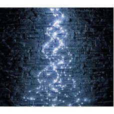 Гірлянда-пучок електрич. Роса 240LED білий 8 режимів L-2,4м №1921-03