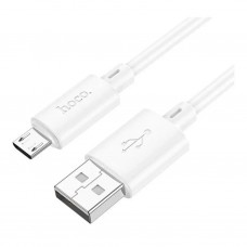 Кабель USB > microUSB HOCO X88 2.4А 2м white