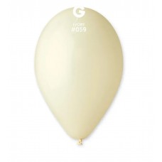 Кулька повітр. латексна 12"/30см айворі №G110/11061(100)