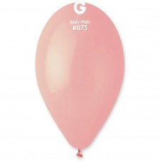 Кулька повітр. латексна 12"/30см світло рожева №G110/11571