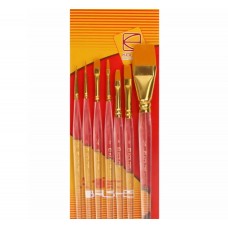 Набір пензлів худож. 7шт "Kolos" №7016/4270167 (Синтетика круг/плос/кут/овал.) (10)