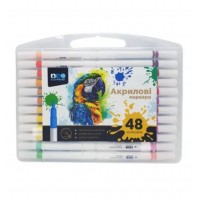 Набір маркерів акрил. "Neo Line" №4061-48SH 48кольор.(5)(30)