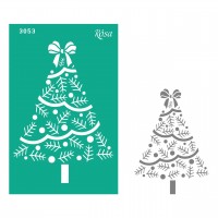 Трафарет багаторазовий самоклеючий "Rosa Talent" Новий рік 13х20см №3053/GPT500831767