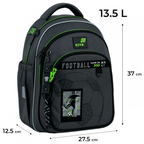 Рюкзак "Kite" Education Goal 3від.,2карм. №K26-763S-3(6)