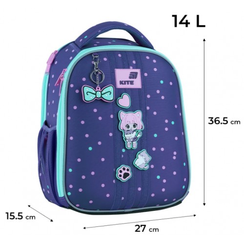 Рюкзак каркасний "Kite" Be Friends 2від.,2карм. №K26-555S-3(4)