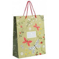 Пакет подарунковий папер. "Axent" №8502-35-A-TR Turnowsky.Secret Garden 2 26x32см(5)