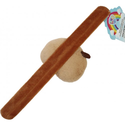 Браслет 24см,капібара 7см,плюш,в кульку,10х24х3см №Bra0448(140)