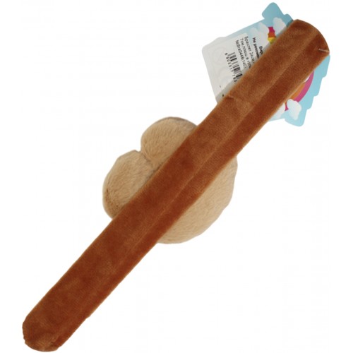 Браслет 24см,капібара 7см,плюш,в кульку,10х24х3см №Bra0448(140)