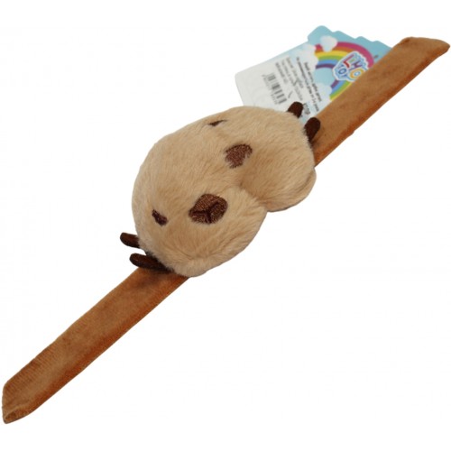 Браслет 24см,капібара 7см,плюш,в кульку,10х24х3см №Bra0448(140)