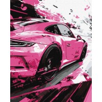 Картини по номерах акрил. "Рожевий стиль" 40х50см №KHO5156/Ідейка/