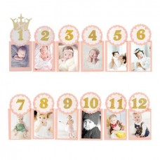 Вивіска для фото Photo Banner від 1 до 12 місяців дівчинка 90029