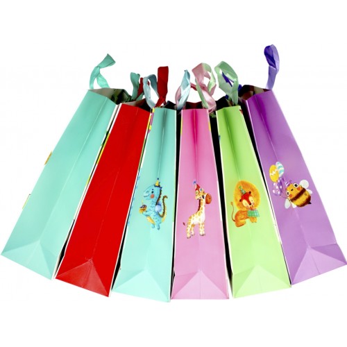 Пакет подарунковий папер. 26х10х32см,96-5M №WB-7816/7801-M/461375/Leader/(12)