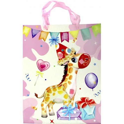 Пакет подарунковий папер. 26х10х32см,96-5M №WB-7816/7801-M/461375/Leader/(12)