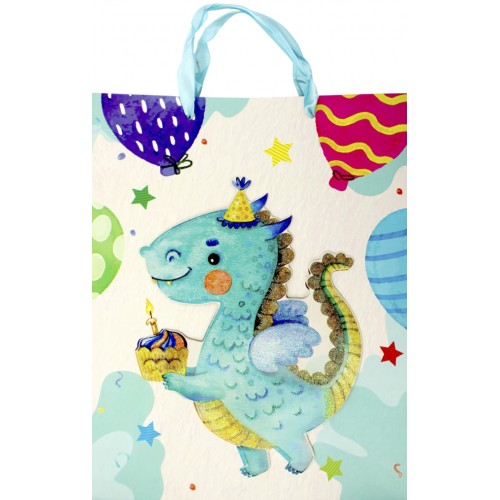 Пакет подарунковий папер. 26х10х32см,96-5M №WB-7816/7801-M/461375/Leader/(12)