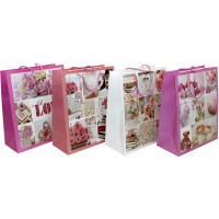 Пакет подарунковий папер. 26х32х12см 3D №514-M/461681/Leader/(12)