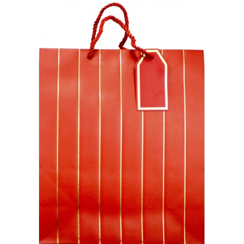 Пакет подарунковий під пляшку міх 12х35х9см №2084(12)