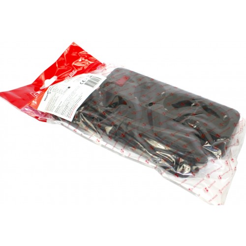 Мережевий фільтр "Electro House" 3гнізда 3м+вимик.+зазем. чорний 10A №EH-NFB-3.3(20)