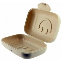 Мильниця пласт. з кришкою на застібці №БП-008(5)