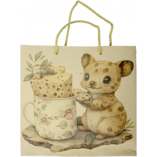 Пакет подарунковий крафт еко (10) LL-2