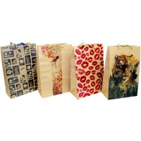 Пакет подарочный крафт эко (10) LL-1  