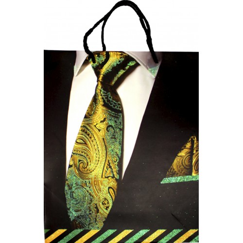 Пакет подарунковий папер. 26х32х10см №EF-2280L-1/461390/Лідер/(12)