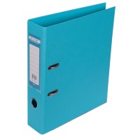 Папка-реєстратор А4 "Buromax" Elite 7см №BM.3001-14с (блакитна) зібраний