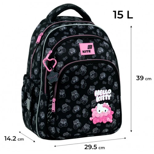 Рюкзак "Kite" Education 763M Hello Kitty 3від.,2карм. №HK26-763M(6)