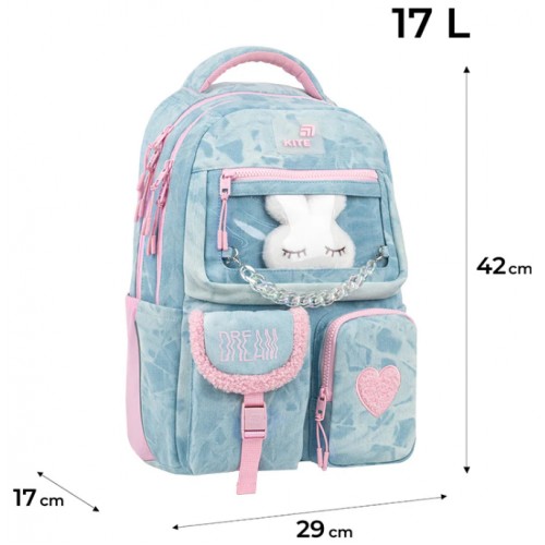 Рюкзак "Kite" Education teens 2587M Classy&Sassy 2від.,6карм. №K26-2587M-3(10)