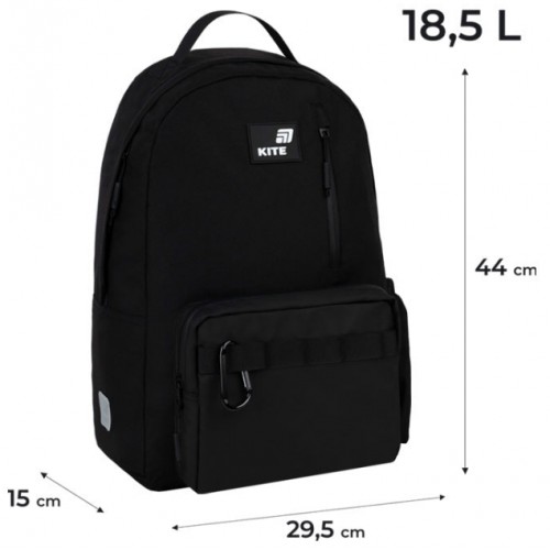Рюкзак "Kite" Education teens 949L Black 1від.,5карм. №K26-949L-3(10)