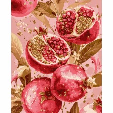 Картини по номерах "Santi" Золотий гранат 40х50см №955764