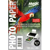 Фотопапір "Magic" Superior А6 260г/м2 преміум люстер напівглянець (100)