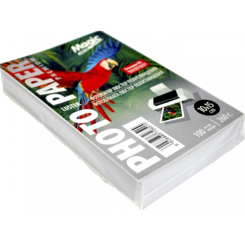 Фотопапір "Magic" Superior А6 260г/м2 преміум люстер напівглянець (100)