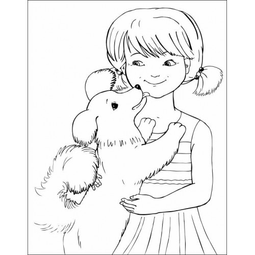 Книжка А4 "Велика книга розмальовок : Дівчатка та квіти" №4219/Ранок/(10)