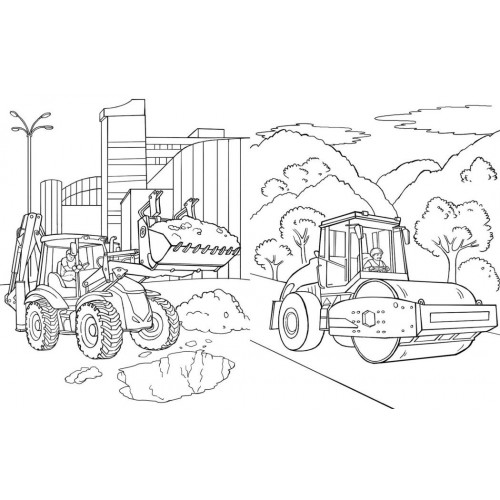 Книжка А4 "Велика книга розмальовок : Техніка та транспорт" №4226/Ранок/(10)
